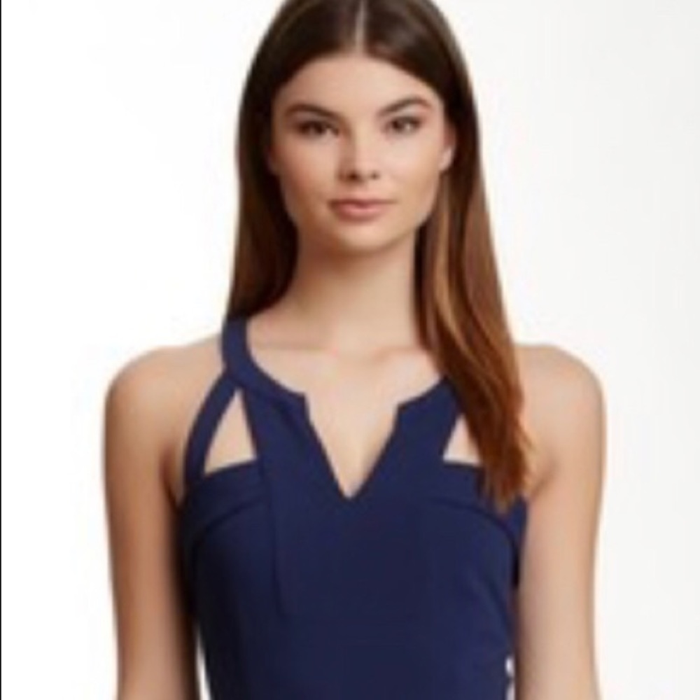 BCBG Macie cutout dress w/sexy cutouts. Worn once